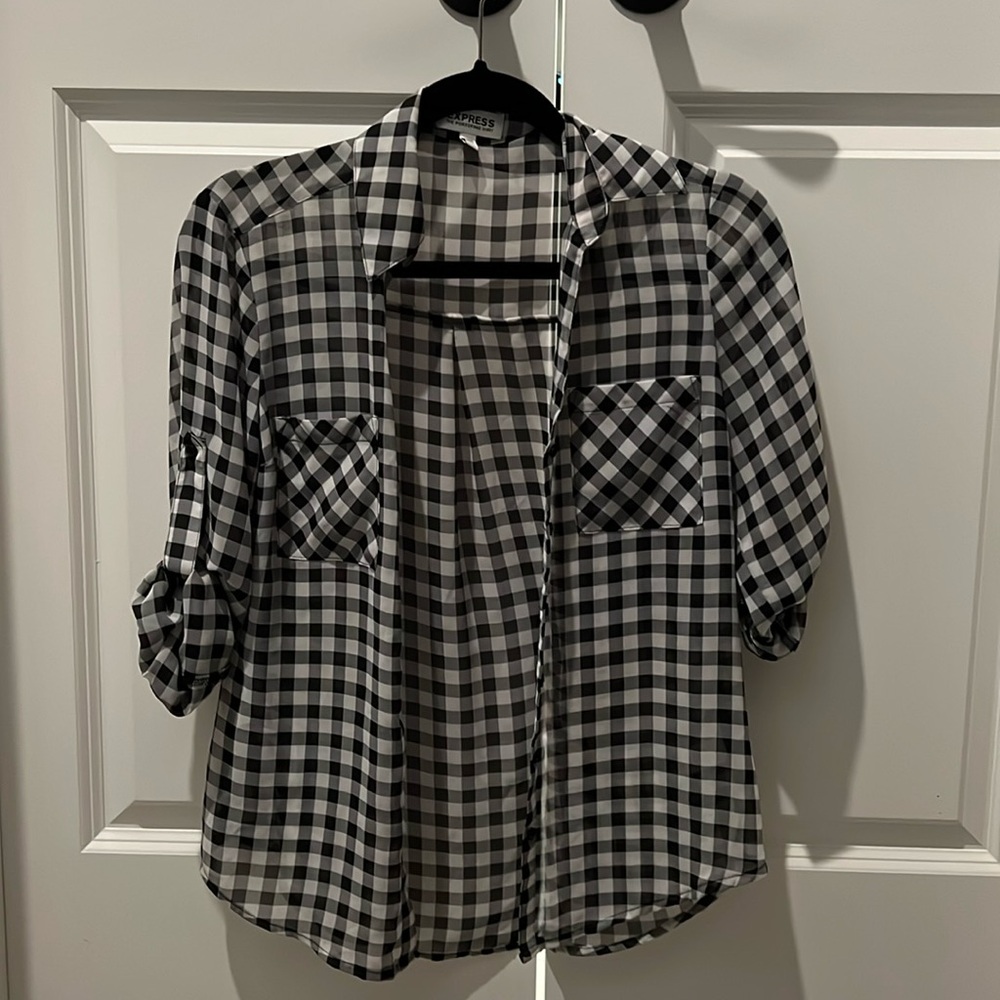 Women’s Express Portofino Shirt Plaid